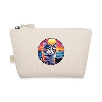 Ragamuffin Chat Race Aquarelle Dessin animé Kawaii Animal de compagnie - Trousse biologique - nature - Devant
