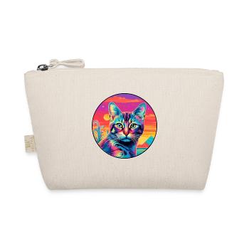 Pixie Bob Cat Race Aquarelle Dessin Animé Kawaii Animal De Compagnie - Trousse biologique - nature - Devant