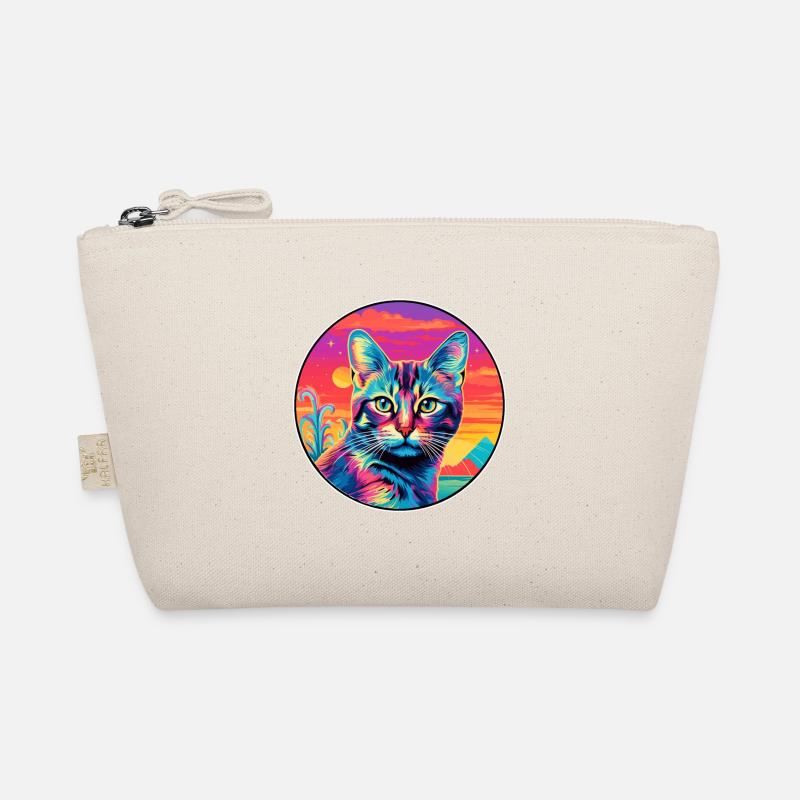 Pixie Bob Cat Race Aquarelle Dessin Animé Kawaii Animal De Compagnie Trousse biologique