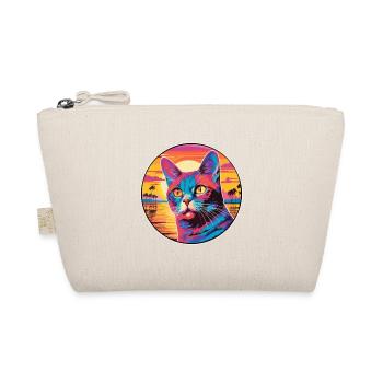 Somali Shorthair Chat Aquarelle Dessin Animé Kawaii - Trousse biologique - nature - Devant