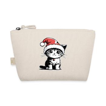 Chat Noël - Trousse biologique - nature - Devant