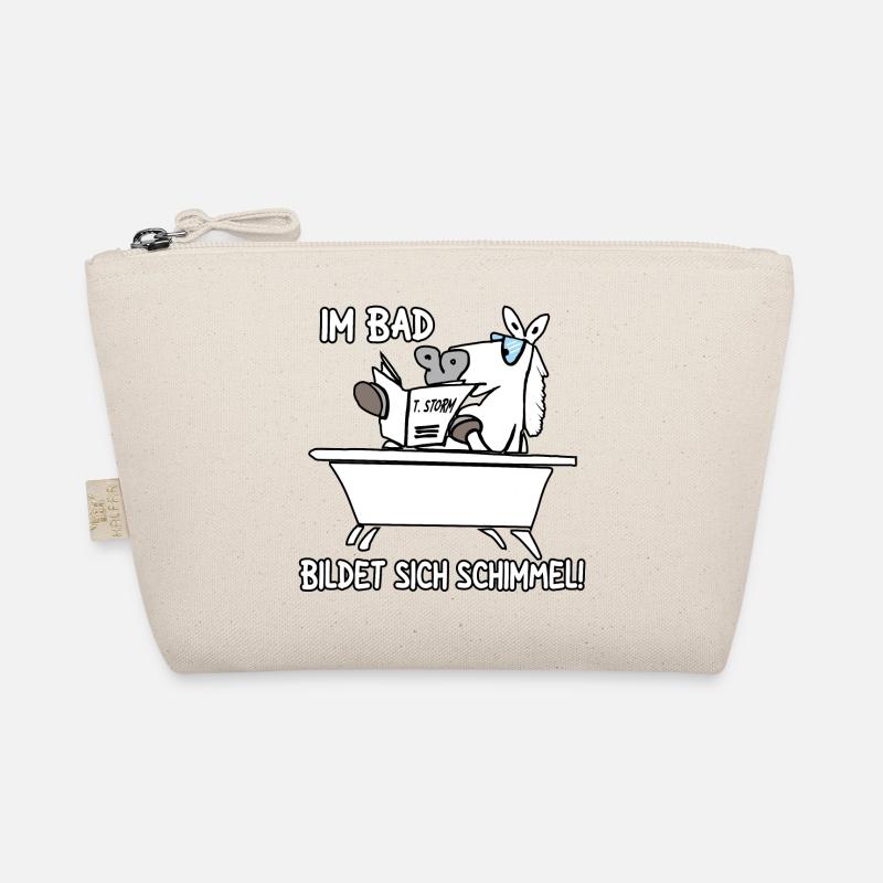 Im Bad bildet sich Schimmel Bio-Täschchen