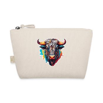 Bull / Bull / Animal / Horns / Bullfighting - Organic Pouch - nature - Front