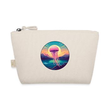 Méduse Aquarelle Colorée Dessin Animé Kawaii Pet - Trousse biologique - nature - Devant