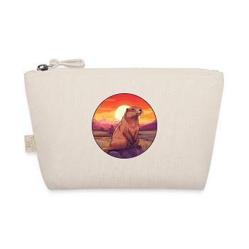 Gopher Buntes Aquarell Cartoon Kawaii Tier - Bio-Täschchen - Natur - Vorne