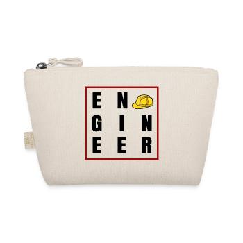Construction Worker Profession Saying Job Career Supervisor - Organic Pouch - nature - Front