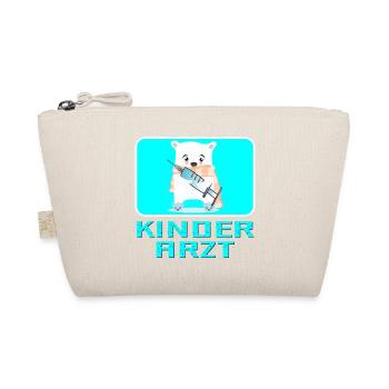 Geschenke für Kinderarzt - Pädiatrie Kinderklinik - Bio-Täschchen - Natur - Vorne