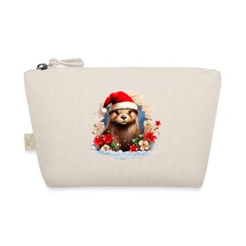 Loutre de Noël - Trousse biologique - nature - Devant