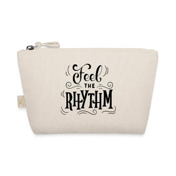 Feel the Rhythm - Organic Pouch - nature - Front