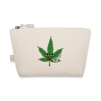 Feuille de chanvre avec des yeux de stoner - Trousse biologique - nature - Devant