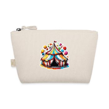 Circus tent / Circus ring / Entertainment / Artists - Organic Pouch - nature - Front