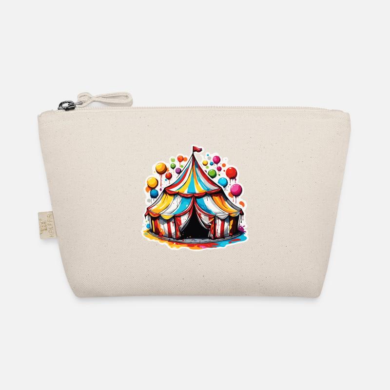 Circus tent / Circus ring / Entertainment / Artists Organic Pouch