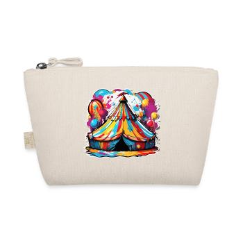 Circus tent / Circus ring / Entertainment / Artists - Organic Pouch - nature - Front