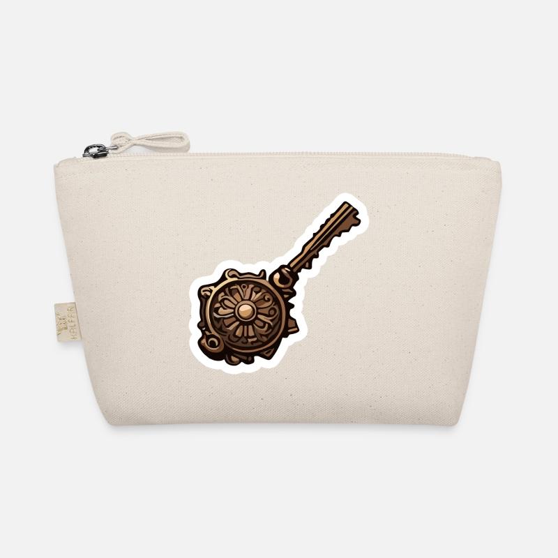 Key / Lock / Locked / Security Organic Pouch
