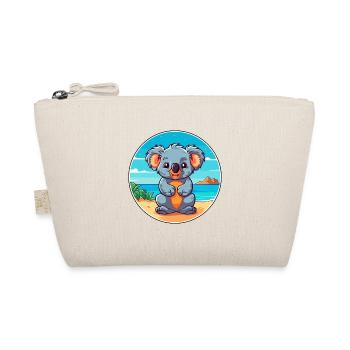 Koala Aquarell Cartoon Kawaii Clipart Tier - Bio-Täschchen - Natur - Vorne