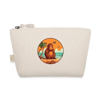 Orang-Utan Aquarell Cartoon Kawaii Clipart Tier - Bio-Täschchen - Natur - Vorne