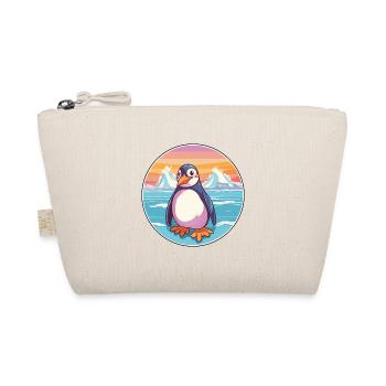 Pinguin Aquarell Cartoon Kawaii Clipart Tier - Bio-Täschchen - Natur - Vorne
