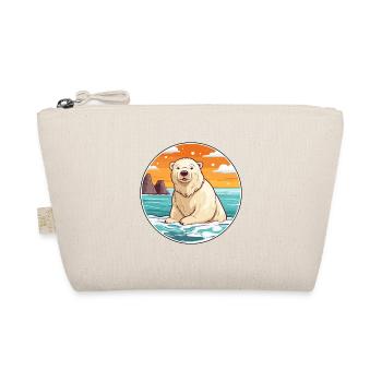 Ours polaire aquarelle dessin animé Kawaii Clipart animal de compagnie - Trousse biologique - nature - Devant
