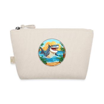Requin aquarelle dessin animé kawaii Clipart Animal - Trousse biologique - nature - Devant