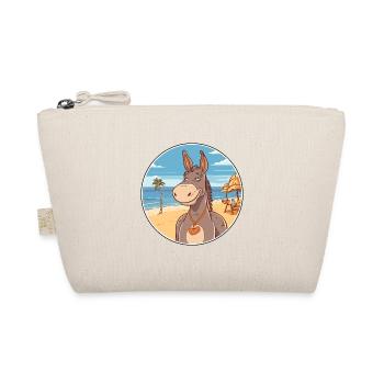Âne aquarelle dessin animé Kawaii Clipart Animal - Trousse biologique - nature - Devant
