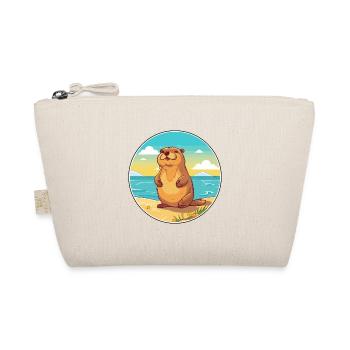 Marmotte aquarelle dessin animé Kawaii Clipart Animal - Trousse biologique - nature - Devant