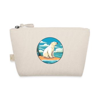Ours polaire aquarelle dessin animé Kawaii Clipart animal de compagnie - Trousse biologique - nature - Devant