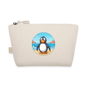 Pinguin Aquarell Cartoon Kawaii Clipart Tier - Bio-Täschchen - Natur - Vorne
