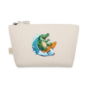 Croco sur la plage - Trousse biologique - nature - Devant