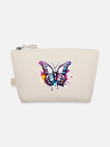 Butterfly / Animal / Insect / Flying / Summer - Organic Pouch - nature - Front