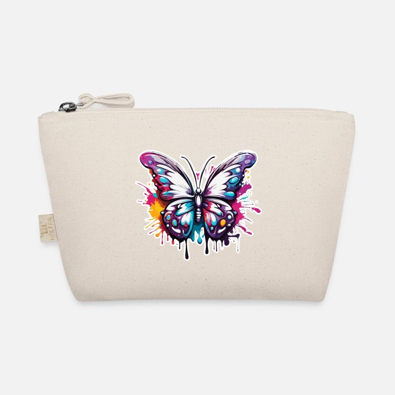 Schmetterling / Tier / Insekt / fliegen / Sommer - Bio-Täschchen - Natur