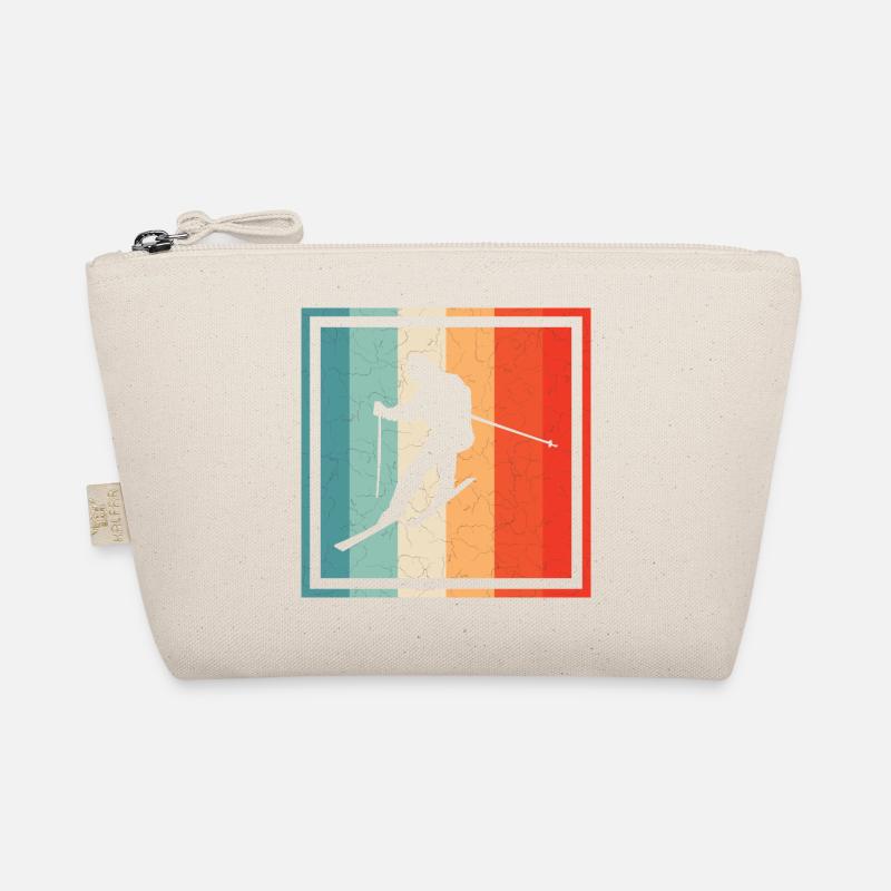 Ski Retro Bio-Täschchen