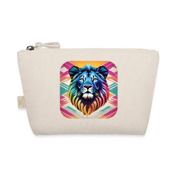 Lion dans un style rétro - Trousse biologique - nature - Devant