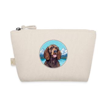 American Water Spaniel Hunderasse Cartoon Kawaii Wa - Bio-Täschchen - Natur - Vorne