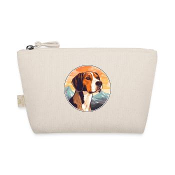 American Foxhound chien race dessin animé Kawaii Waterco - Trousse biologique - nature - Devant