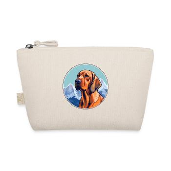 Bavarian Mountain Hound Dog Breed Cartoon Kawaii W - Organic Pouch - nature - Front
