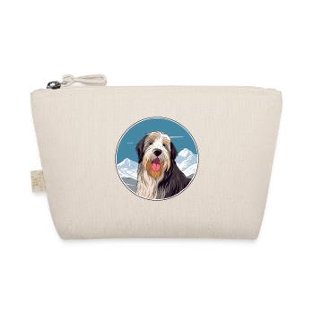 Barbu Collie chien race dessin animé Kawaii aquarelle - Trousse biologique - nature - Devant