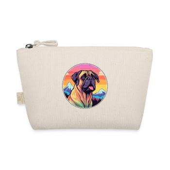 Bullmastiff chien race dessin animé Kawaii aquarelle - Trousse biologique - nature - Devant