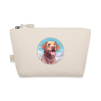 Chesapeake Bay Retriever Dog Breed Cartoon Kawaii - Organic Pouch - nature - Front