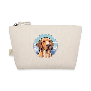 Danish Broholmer Dog Breed Cartoon Kawaii Watercol - Organic Pouch - nature - Front