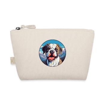 Cordoba Fighting Dog Breed Cartoon Kawaii Watercol - Organic Pouch - nature - Front