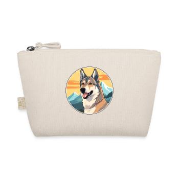 Tchécoslovaque chien-loup chien race dessin animé Kawaii W - Trousse biologique - nature - Devant