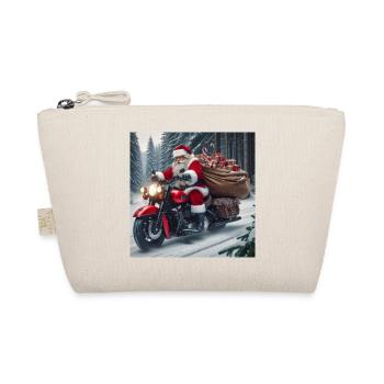Weihnachts Design 3 - Bio-Täschchen - Natur - Vorne