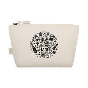 New Year New Chance New Year's Eve Luck - Organic Pouch - nature - Front