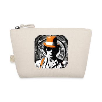 Cool Steampunk Design - Organic Pouch - nature - Front