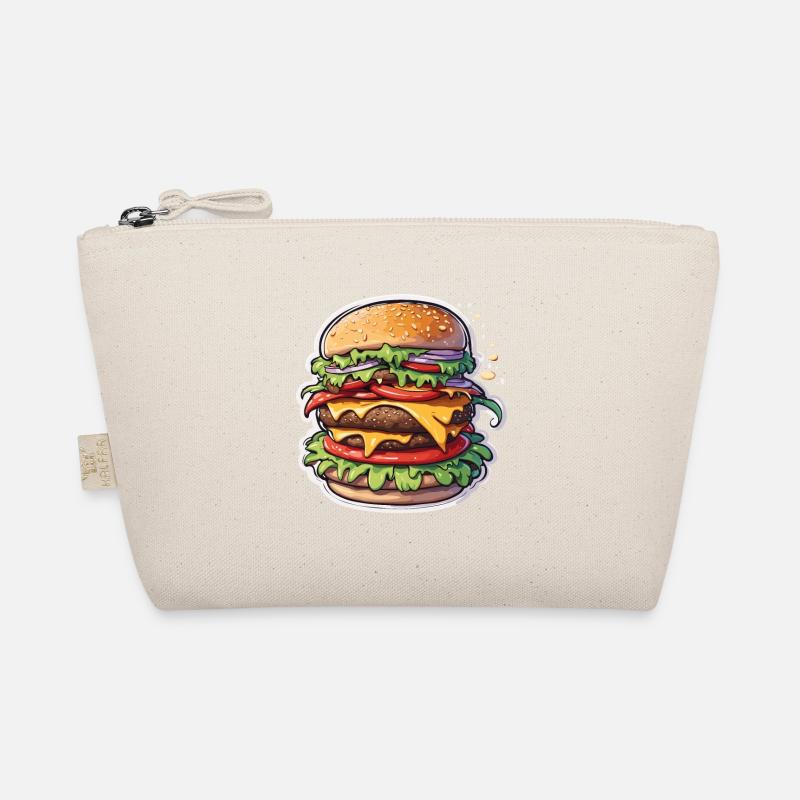 Burger / Fastfood / Essen / Brötchen / Rindfleisch Bio-Täschchen