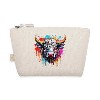 Bull / Bull / Animal / Horns / Bullfighting - Organic Pouch - nature - Front
