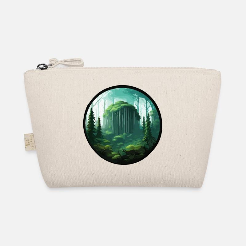 Forest / Wilderness / Nature / Trees / Green / Idyll Organic Pouch