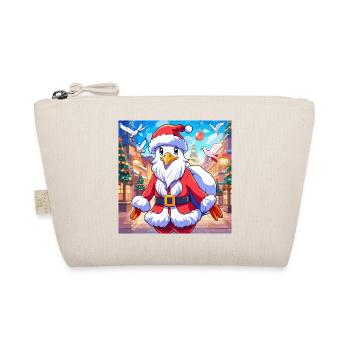 Seagull, Santa Claus, Christmas, St. Nicholas, Christmas - Organic Pouch - nature - Front