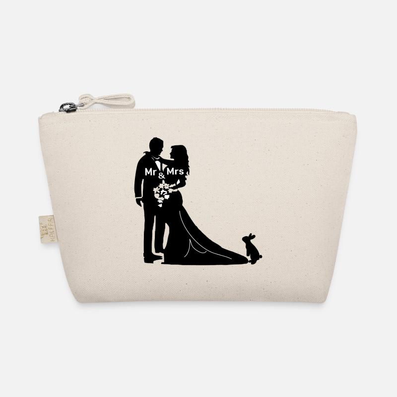 brautpaar mit hase Bio-Täschchen