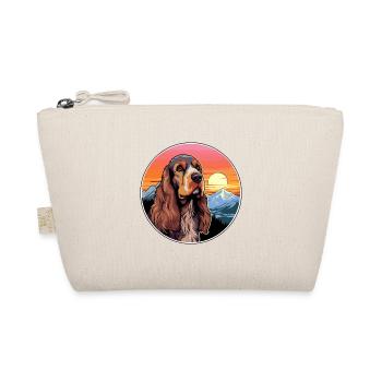 Englischer Cocker Spaniel Hund Rasse Cartoon Kawaii Wa - Bio-Täschchen - Natur - Vorne
